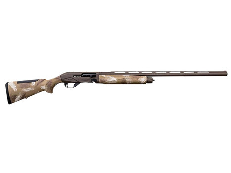 Weatherby XSL1228SMG Sorix Full Size 12 Gauge Semi-Auto 3.50" 2+1 28" Burnt Bronze Cerakote Vent Rib Barrel & Drilled & Tapped Steel Receiver, Slough Camo Synthetic Stock w/Adj Shim, Ambidextrous