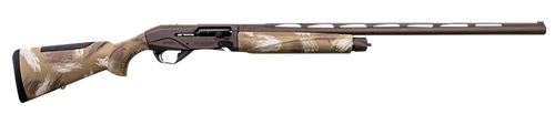 Weatherby XSL2028MAG Sorix  Full Size 20 Gauge Semi-Auto 3" 2+1 28" Burnt Bronze Cerakote Vent Rib Barrel & Drilled & Tapped Steel Receiver, Slough Camo Synthetic Stock w/Adj Shim, Ambidextrous       
