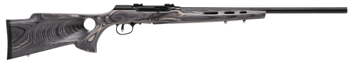Savage Arms 47221 A Series Target Full Size 22 WMR 10+1 22" High Luster Heavy Target Barrel, High Luster Drilled & Tapped Carbon Steel Receiver, Gray Thumbhole Laminate Stock, Right Hand              