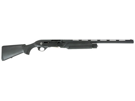 MAC 21000157 2 3-Gun 12 Gauge 3" 3+1 24", Black, Synthetic Furniture, Fiber Optic Sight, Oversized Controls, 3 Chokes