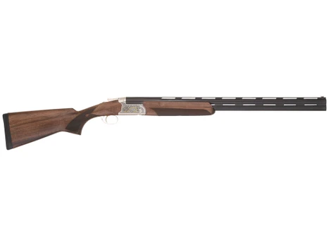 TriStar 33134 Trinity II Full Size 20 Gauge Break Open 3" 2rd 28" Black Over/Under Vent Rib Barrel, Acid Etched w/24K Gold Inlay Stainless Steel Receiver, Fixed Turkish Walnut Stock, Right Hand