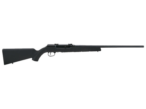Savage Arms 47200 A22 Target Sporter Full Size 22 LR 10+1 22" High Luster Button Rifled Barrel, High Luster Drilled & Tapped Carbon Steel Receiver, Matte Black Fixed Synthetic Stock, Right Hand