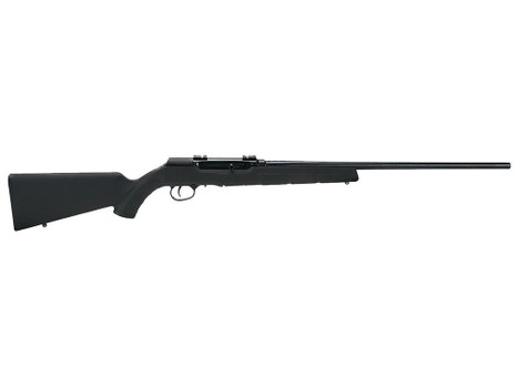 Savage Arms 47200 A22 Target Sporter Full Size 22 LR 10+1 22" High Luster Button Rifled Barrel, High Luster Drilled & Tapped Carbon Steel Receiver, Matte Black Fixed Synthetic Stock, Right Hand