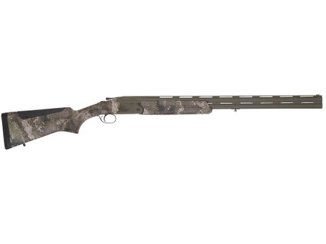 TriStar 35223 Hunter Mag II Full Size 12 Gauge Break Open 3.50" 2rd 28" OD Green Over/Under Vent Rib Barrel, OD Green Steel Receiver, Fixed TrueTimber Strata Synthetic Stock, Right Hand