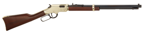 Henry H004V Golden Boy  17 HMR 12+1 20" Octagon Barrel Brasslite American Walnut Right Hand                                                                                                             