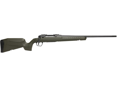 Savage Arms 32105 Axis 2 Compact 223 Rem 4+1 20" Matte Black Heavy Sporter Barrel, Matte Black Drilled & Tapped Carbon Steel Receiver, Fixed Green Synthetic Stock, Right Hand