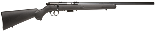 Savage Arms 96700 93R17 FV Full Size 17 HMR 5+1 21" Matte Blued Button-Rifled Carbon Steel Heavy Barrel, Matte Blued Carbon Steel Receiver, Factory-Installed Scope Bases, Matte Black Synthetic Stock, 