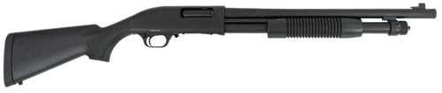 Tokarev USA 21000412 TX3 Hammer Full Size 12 Gauge Pump 3" 5+1 18.50" Black Chromate Cylinder Bore Barrel, Black Anodized Drilled & Tapped Receiver, Fixed Black Synthetic Stock                        