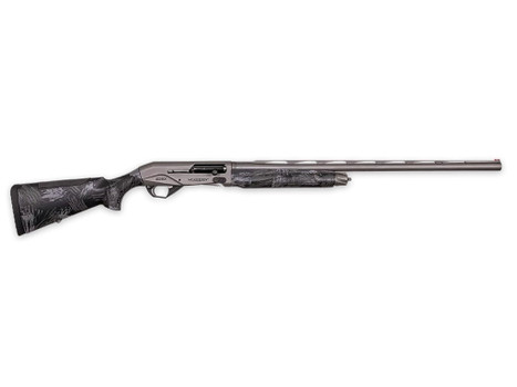 Weatherby XST1228SMG Sorix Full Size 12 Gauge Semi-Auto 3.50" 2+1 28" Gray Cerakote Vent Rib Barrel & Drilled & Tapped Steel Receiver, Storm Camo Synthetic Stock w/Adj Shim, Ambidextrous