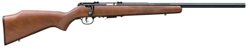 Savage Arms 96701 93R17 GLV Full Size 17 HMR 5+1 21" Matte Black Heavy Varmint Barrel, Matte Black Drilled & Tapped Carbon Steel Receiver, Satin Hardwood Fixed Stock, Right Hand                       