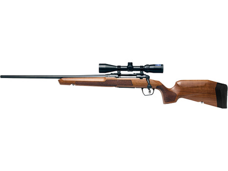 Savage Arms 32275 Axis 2 XP Combo 400 Legend 4+1 20" Matte Black Sporter Barrel & Drilled & Tapped Carbon Steel Receiver, Ergonomic Hardwood Stock, Left Hand, Weaver 3-9x40mm Scope
