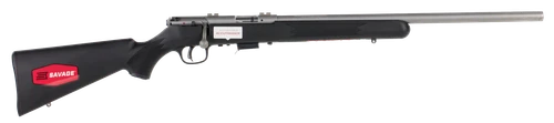 Savage Arms 94700 93 FVSS Full Size 22 WMR 5+1 21" Matte Heavy Barrel, Matte Drilled & Tapped Stainless Steel Receiver, Matte Black Fixed Synthetic Stock, Right Hand                                   
