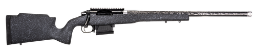 Proof Research 137895 Elevation MTR 2.0 7mm PRC 22" Carbon Fiber Wrapped Match Grade Threaded Barrel, Black Cerakote Picatinny Rail Steel Receiver, Fixed Proof Black Granite Carbon Fiber Stock        