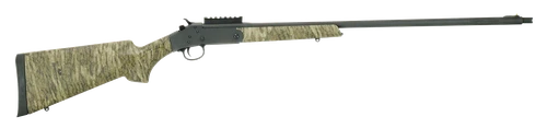 Stevens 19618 301 Turkey Full Size 20 Gauge Break Open 3" 1rd 26" Matte Black Steel Barrel, Picatinny Rail Carbon Steel Receiver, Sporter Mossy Oak Bottomland Synthetic Stock, Ambidextrous            