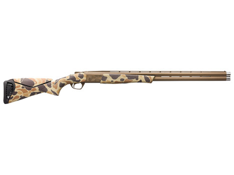 Browning 018725303 Cynergy Wicked Wing 12 Gauge with 30" Barrel, 3.5" Chamber, 2rd Capacity, Burnt Bronze Cerakote Metal Finish & Vintage Tan Camo with Adjustable Comb Stock Right Hand (Full Size)