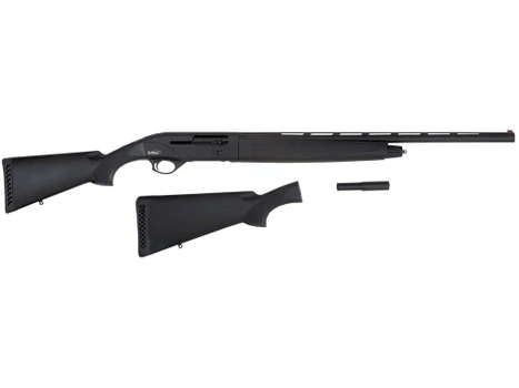 TriStar 24130 Viper G2 Combo Compact 20 Gauge Semi-Auto 3" 5+1 24" Black Vent Rib Barrel, Black Steel Receiver, Two Fixed Black Synthetic Stocks, Right Hand