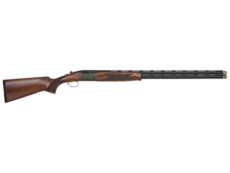 Mossberg 75481 Gold Reserve Full Size 20 Gauge Break Open 3" 2rd 30" Blue Polished Over/Under Vent Rib Barrel, Black Polished Engraved Stainless Steel Receiver, Fixed Black Walnut Stock, Right Hand
