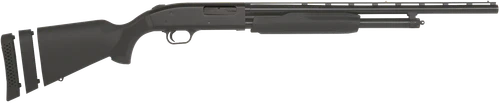 Mossberg 54210 500 Super Bantam Youth 20 Gauge Pump 3" 5+1 22" Blued Vent Rib Barrel, Blued Steel Receiver, Adj LOP Black Synthetic Stock, Right Hand                                                   
