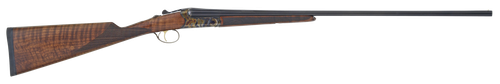 TriStar 38028 Bristol SxS Full Size 28 Gauge Break Open 2.75" 2rd 28" Blued Side By Side Barrel, Color Case Hardened Steel Receiver, English Style Oiled Turkish Walnut Stock, Right Hand               