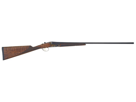 TriStar 38041 Bristol SxS Full Size 410 Gauge Break Open 3" 2rd 28" Blued Side By Side Barrel, Color Case Hardened Steel Receiver, English Style Oiled Turkish Walnut Stock, Right Hand