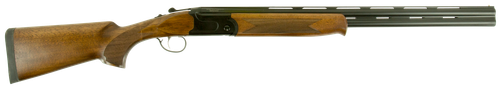 Stevens 22156 555  Compact 410 Gauge Break Open 3" 2rd 24" Black Satin Over/Under Vent Rib Barrel, Satin Black Aluminum Receiver, Fixed Satin Turkish Walnut Stock, Ambidextrous                        