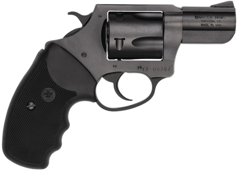 Charter Arms 13520 Mag Pug  Large 357 Mag, 5 Shot 2.20" Black Ported Steel Barrel, Black Steel Cylinder & Frame w/Black Finger Grooved Rubber Grip                                                      