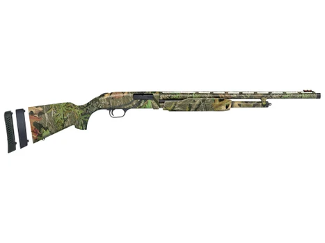 Mossberg 54157 500 Super Bantam Compact 20 Gauge Pump 3" 5+1 Overall Mossy Oak Obsession 22" Vent Rib Barrel, Steel Receiver & Adj LOP Mossy Oak Obsession Synthetic Stock, Right Hand, XF Turkey Choke