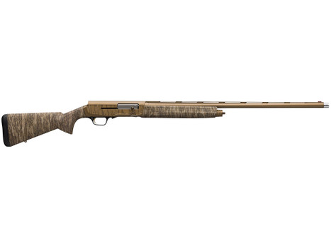 Browning 0118475005 A5 Wicked Wing Sweet Sixteen 16 Gauge 2.75" 4+1 26", Burnt Bronze Cerakote Barrel/Engraved Rec, Mossy Oak Bottomland Stock, Fiber Optic Sight, Oversized Controls, 3 Chokes Included