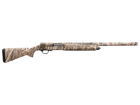 Browning 0118995004 A5 Sweet Sixteen 16 Gauge 28" 2.75" 4+1, Mossy Oak Shadow Grass Habitat, Synthetic Stock With Closed Radius Pistol Grip, Fiber Optic Sight, 3 Chokes Included