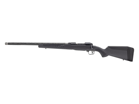 Savage Arms 57714 110 UltraLite 6.5 Creedmoor 4+1 22" Carbon Fiber Wrapped Barrel, Black Melonite Rec, Gray AccuStock with AccuFit, Left Hand