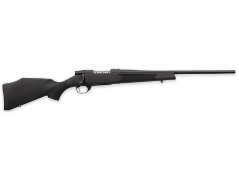 Weatherby VYT223RR0T Vanguard Synthetic Compact 223 Rem 5+1 20" Matte Blued #1 Threaded Barrel, Matte Blued Drilled & Tapped Steel Receiver, Black Adjustable Synthetic Stock