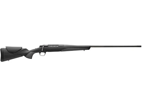 Browning 036003246 X-Bolt 2 Hunter Full Size 300 WSM 3+1 23" Matte Black Threaded Sporter Barrel, Matte Black Drilled & Tapped Steel Receiver, Black Adjustable Vari-Tech w/Grip Module Synthetic Stock