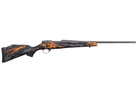 Weatherby VYH223RR2B Vanguard Compact Hunter 223 Rem 5+1 20", Tungsten Gray Barrel/Rec, Black w/Gray & Orange Sponge Accents Monte Carlo Stock, Accubrake Muzzle Brake