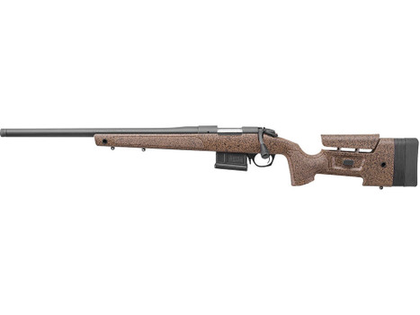 Bergara Rifles B14LM301LC B-14 HMR 300 Win Mag 5+1 26" Graphite Black Cerakote Barrel, Black Speckled Brown Molded w/Mini-Chassis, Adjustable LOP & Cheek Piece Stock, Left Hand