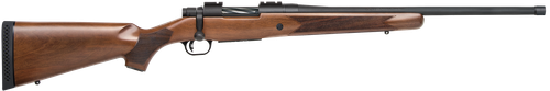 Mossberg 28176 Patriot  Full Size 400 Legend 4+1 20" Matte Blued Threaded Barrel, Matte Blued Drilled & Tapped Stainless Steel Receiver, Fixed Walnut Stock, Right Hand                                 