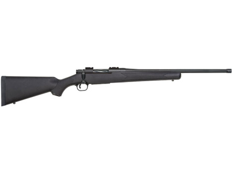 Mossberg 28175 Patriot Full Size 400 Legend 4+1 20" Matte Blued Threaded Barrel, Matte Blued Drilled & Tapped Stainless Steel Receiver, Fixed Black Synthetic Stock, Right Hand