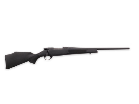 Weatherby VYT65CMR0T Vanguard Synthetic Compact 6.5 Creedmoor 4+1 20" Matte Blued #1 Threaded Barrel, Matte Blued Drilled & Tapped Steel Receiver, Black Adjustable Synthetic Stock