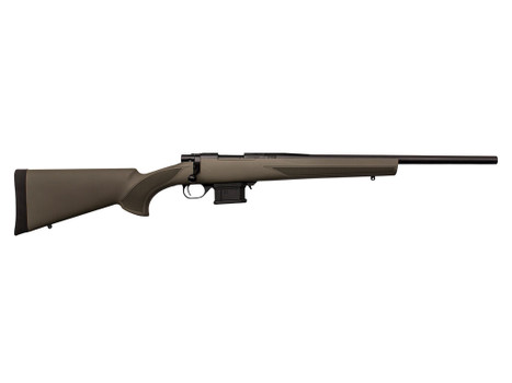 Howa HMA60804G M1500 Mini Action Compact 6mm ARC 5+1 20" Black Steel Barrel, Black Drilled & Tapped Steel Receiver, OD Green Fixed HTI Synthetic Stock, Right Hand