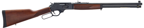 Henry H009G-360BH Side Gate  Full Size 360 Buckhammer 5+1 20" Blued Stainless Steel Barrel, Blued Drilled & Tapped Stainless Steel Receiver, Fixed American Walnut Stock, Right Hand                    