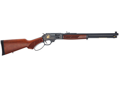 Henry H010GWL Side Gate Wildlife Full Size 45-70 Gov 4+1 18.43" Blued Steel Barrel, Blued Steel Receiver, Fancy American Walnut Stock Right Hand