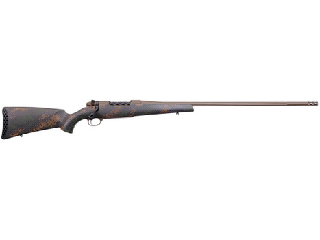 Weatherby MBC20N280AR6B Mark V Backcountry 2.0 280 Ackley Improved 4+1 24" Barrel, Patriot Brown Cerakote Metal Finish, Brown Sponge Pattern Black Peak 44 Blacktooth Stock