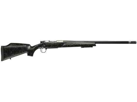 Christensen Arms 8011000300 Traverse 6.5 Creedmoor 4+1 24" Threaded Barrel, Natural Stainless, Black with Gray Webbing Stock