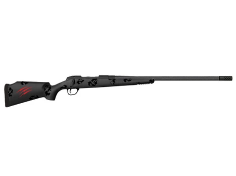 Fierce Firearms FCTRG280AI24BBO CT Rage 280 Ackley Improved 3+1 24" Carbon Fiber C3 Carbon Fiber Barrel Black Cerakote Titanium Blackout Camo Fixed Fierce Tech C3 Stock Right Hand
