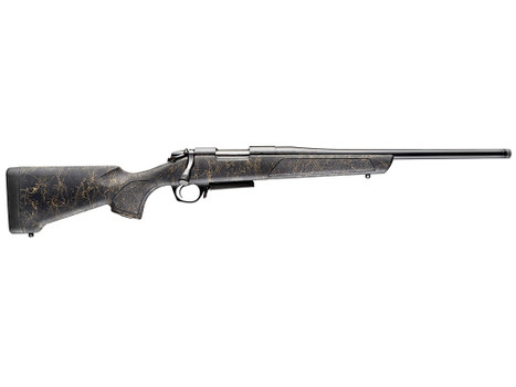 Bergara Rifles B14S903 B-14 Stoke 243 Win 4+1, 20" Graphite Black Cerakote #4.5 Contour Threaded Barrel, Graphite Black Cerakote Steel Receiver, Black Webbed Tan Fixed w/SoftTouch Synthetic Stock