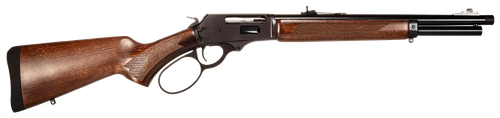 Rossi 954570161 R95 Trapper 45-70 Gov 5+1 16.50" Black Oxide Threaded Barrel, Black Oxide Drilled & Tapped Stainless Steel Receiver, Fixed Hardwood Stock                                               