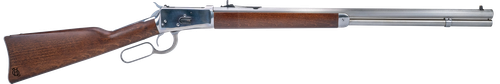 Heritage Mfg H9204524F9 92 Ranch Hand 45 Colt (Long Colt) 12rd 24" Stainless Polished Octagon Barrel, Polished Stainless Steel Receiver, Fixed Hardwood Stock                                           