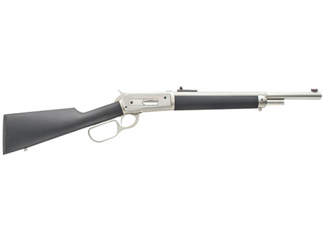 Chiappa Firearms 920355 1886 Kodiak 45-70 Gov 4+1, 18.50" Barrel, Steel Barrel/ Receiver w/ Matte Chrome Coating, Black Rubber Coated Walnut Stock, Right Hand