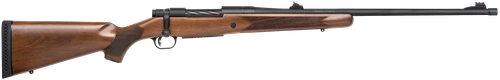 Mossberg 28121 Patriot  Full Size 300 Win Mag 3+1 24" Matte Blued Fluted Threaded Barrel, Drilled & Tapped Matte Blued Stainless Steel Receiver, Walnut Fixed Stock, Right Hand                         