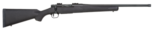 Mossberg 28013 Patriot  Full Size 450 Bushmaster 4+1 20" Matte Blued Fluted Threaded Barrel, Drilled & Tapped Matte Blued Stainless Steel Receiver, Black Fixed Synthetic Stock, Right Hand             