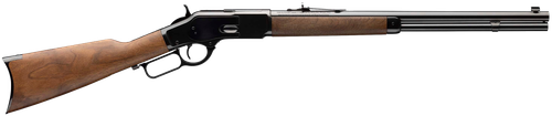 Winchester Guns 534200141 Model 1873 Short Rifle 45 Colt (LC) 10+1 Cap 20" Brushed Polish Blued Rec/Barrel Satin Oiled Walnut Fixed Straight Grip Stock Right Hand (Full Size)                          